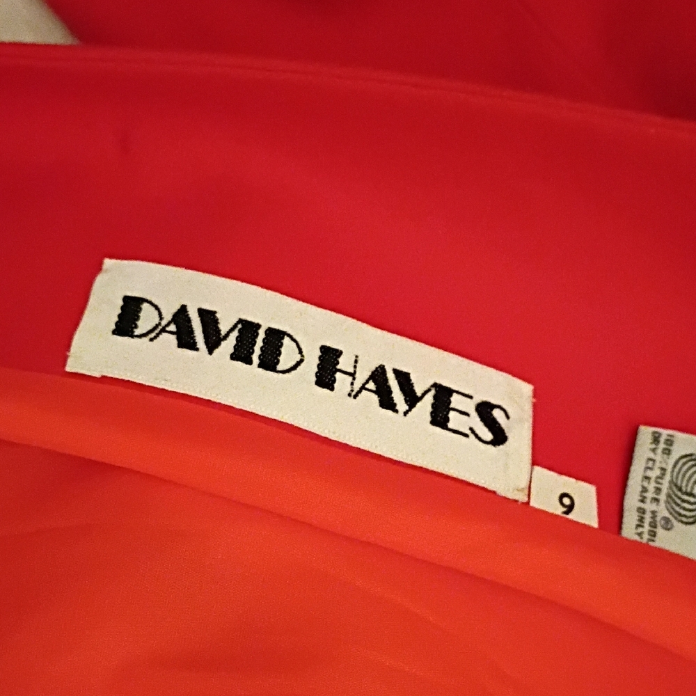 Valentino Scarlet Long Sleeve Dress - Picture 3 of 4